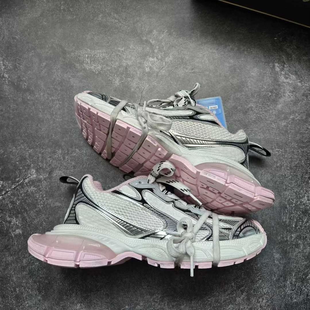 Balenciaga Balenciaga Pink Lowtop Sneakers 39 Men Size US 6.5 / EU 39-40 - 8 Thumbnail
