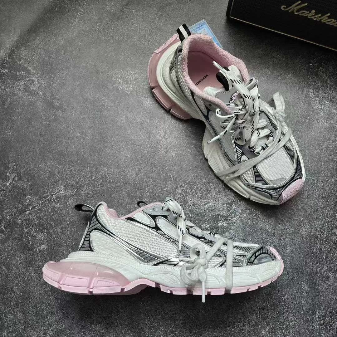 Balenciaga Balenciaga Pink Lowtop Sneakers 39 Men Size US 6.5 / EU 39-40 - 6 Thumbnail