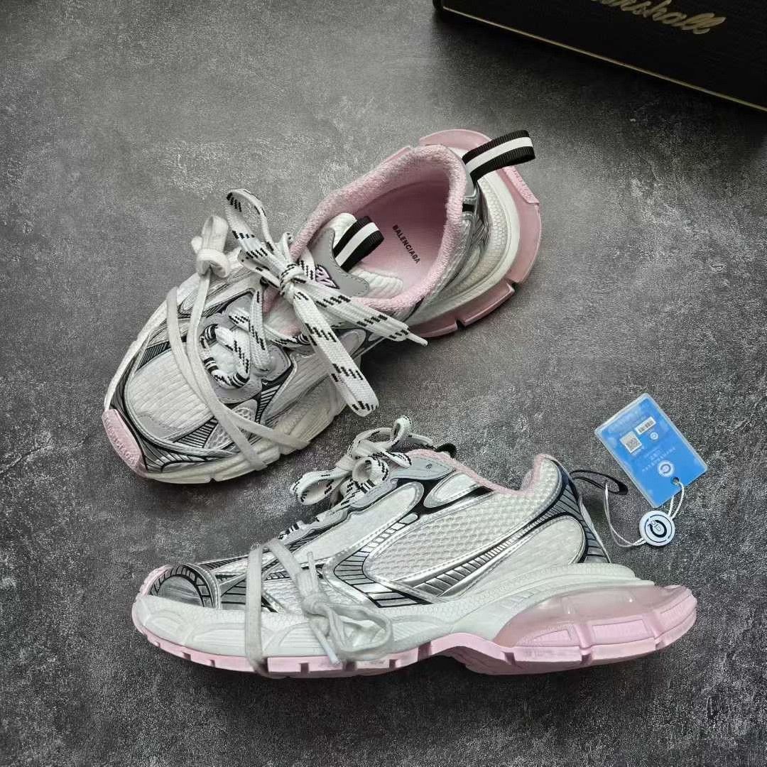 Balenciaga Balenciaga Pink Lowtop Sneakers 39 Men Size US 6.5 / EU 39-40 - 4 Thumbnail
