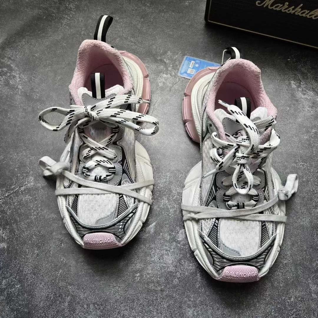 Balenciaga Balenciaga Pink Lowtop Sneakers 39 Men Size US 6.5 / EU 39-40 - 2 Thumbnail