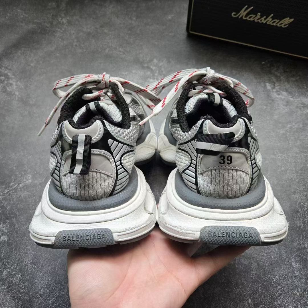 Balenciaga Balenciaga Gray Lowtop Sneakers XXXL Men Size US 10 / EU 43 - 3 Thumbnail