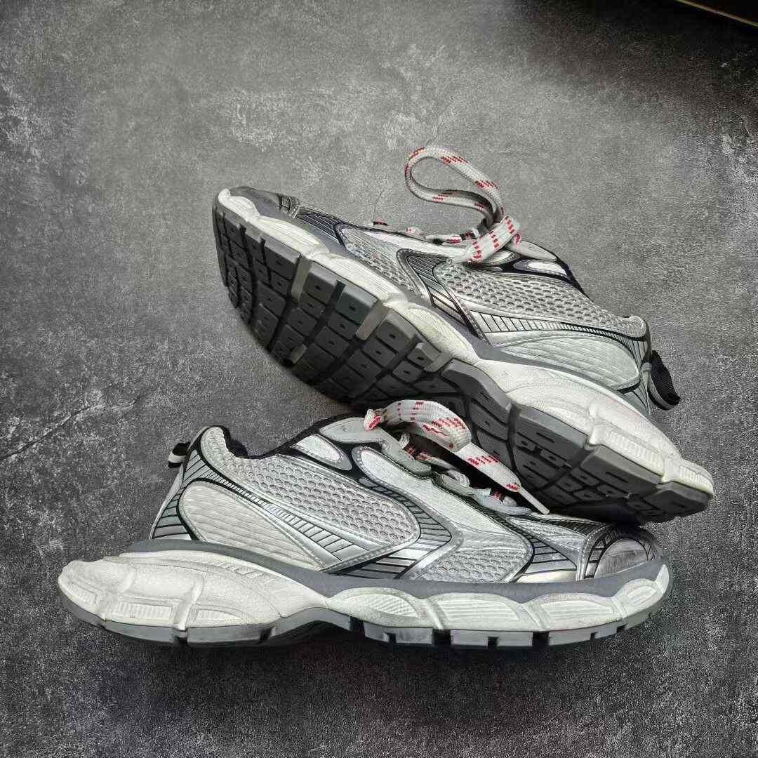 Balenciaga Balenciaga Gray Lowtop Sneakers XXXL Men Size US 10 / EU 43 - 8 Thumbnail
