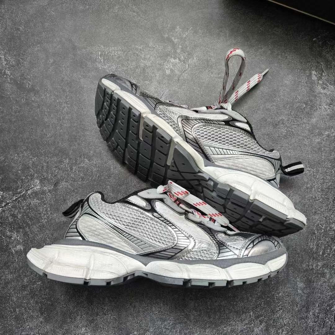 Balenciaga Balenciaga Gray Lowtop Sneakers XXXL Men Size US 10 / EU 43 - 9 Thumbnail
