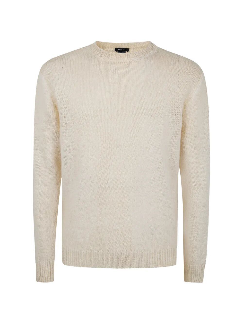 Avant Toi "HAND PAINTED" BRUSHED LINEN ROUND NECK PULLOVER Size US XL / EU 56 / 4 - 4 Thumbnail