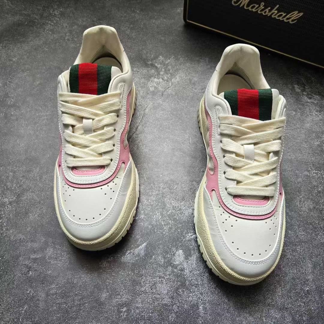 Balenciaga Balenciaga Pink Lowtop Sneakers 36 Women Size US 6 / IT 36 - 2 Thumbnail