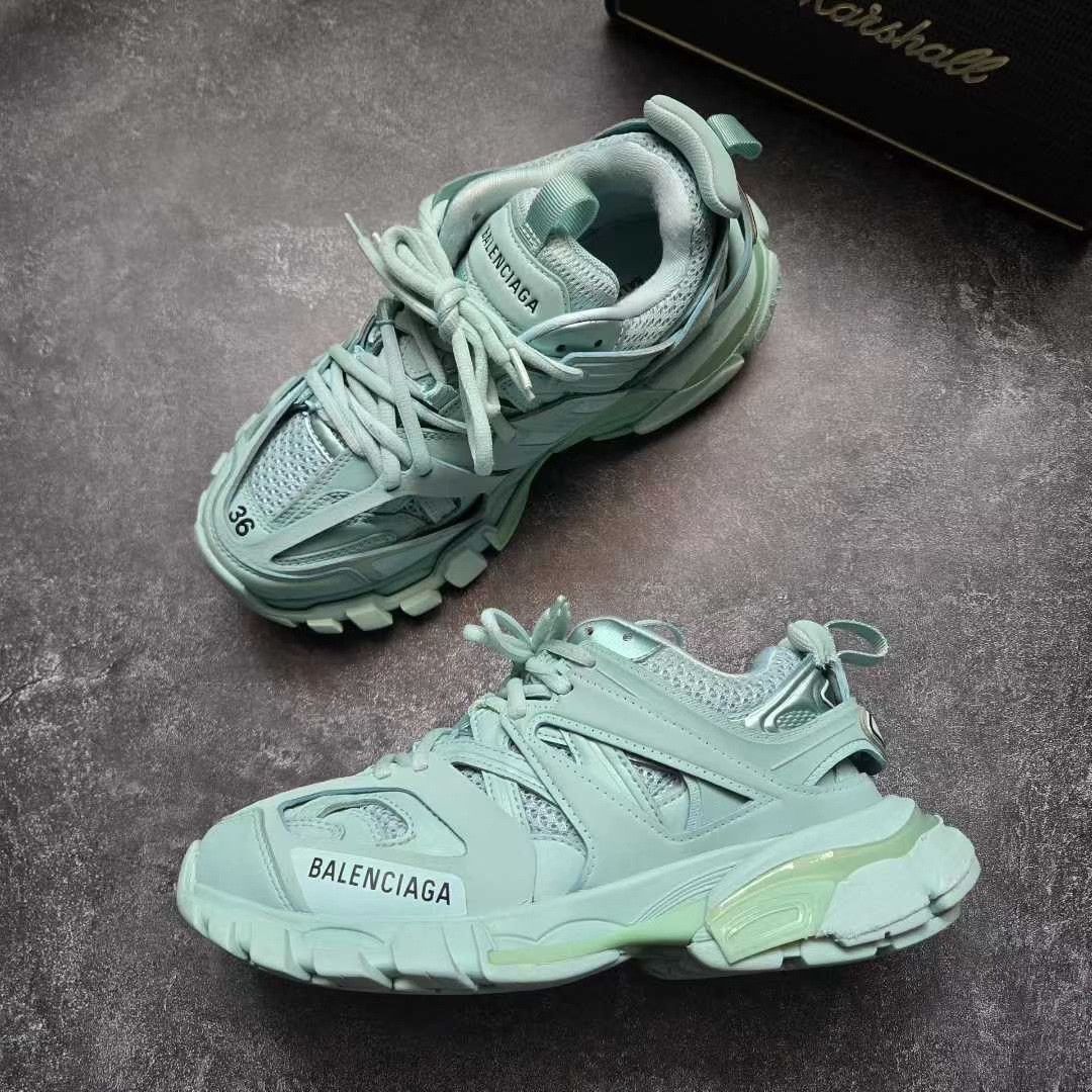 Balenciaga Balenciaga Green Lowtop Sneakers 36 Women Size US 6 / IT 36 - 4 Thumbnail