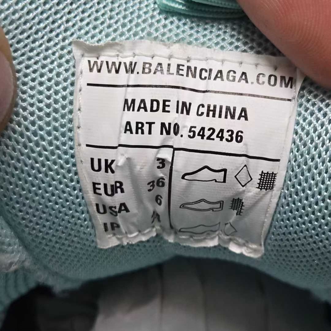 Balenciaga Balenciaga Green Lowtop Sneakers 36 Women Size US 6 / IT 36 - 5 Thumbnail