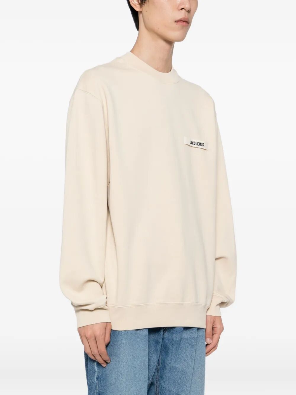 Jacquemus "LE SWEATSHIRT GROS GRAIN" ROUND NECK SWEATSHIRT Size US M / EU 48-50 / 2 - 2 Thumbnail