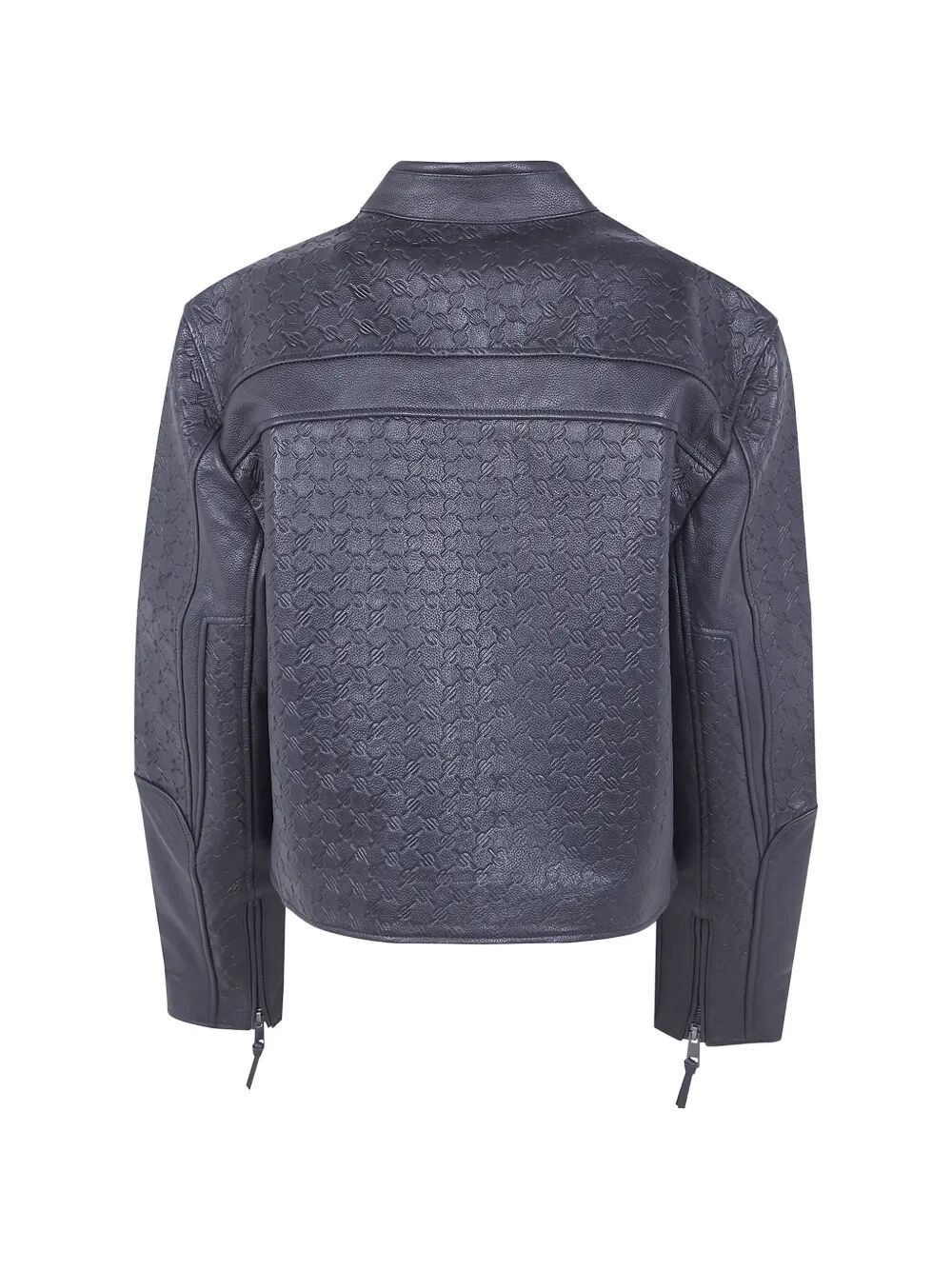 Daily Paper "STRUCTURED" LEATHER JACKET Size US L / EU 52-54 / 3 - 6 Thumbnail