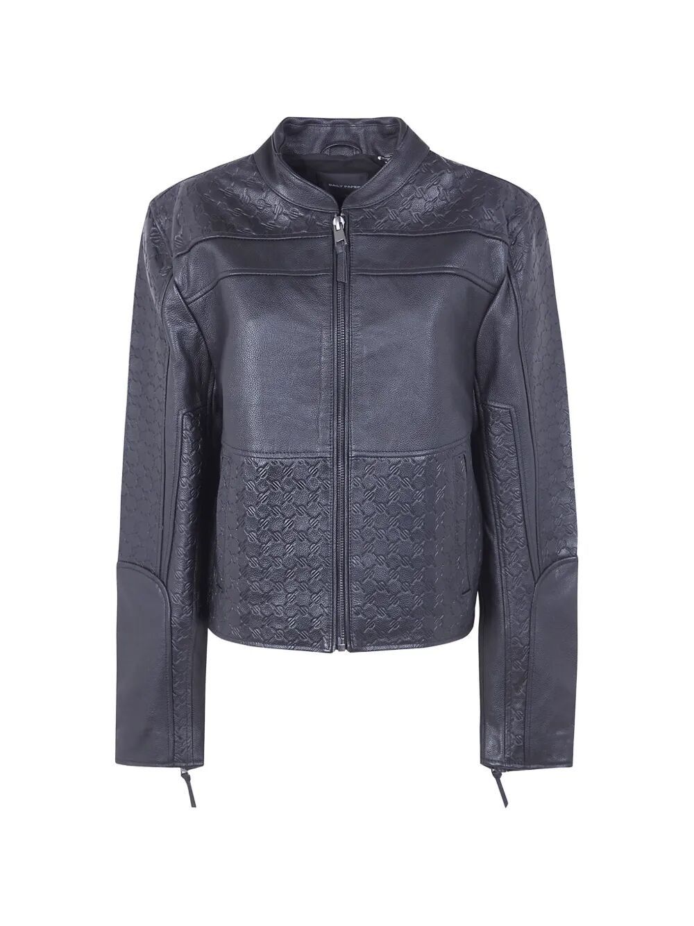 Daily Paper "STRUCTURED" LEATHER JACKET Size US L / EU 52-54 / 3 - 4 Thumbnail