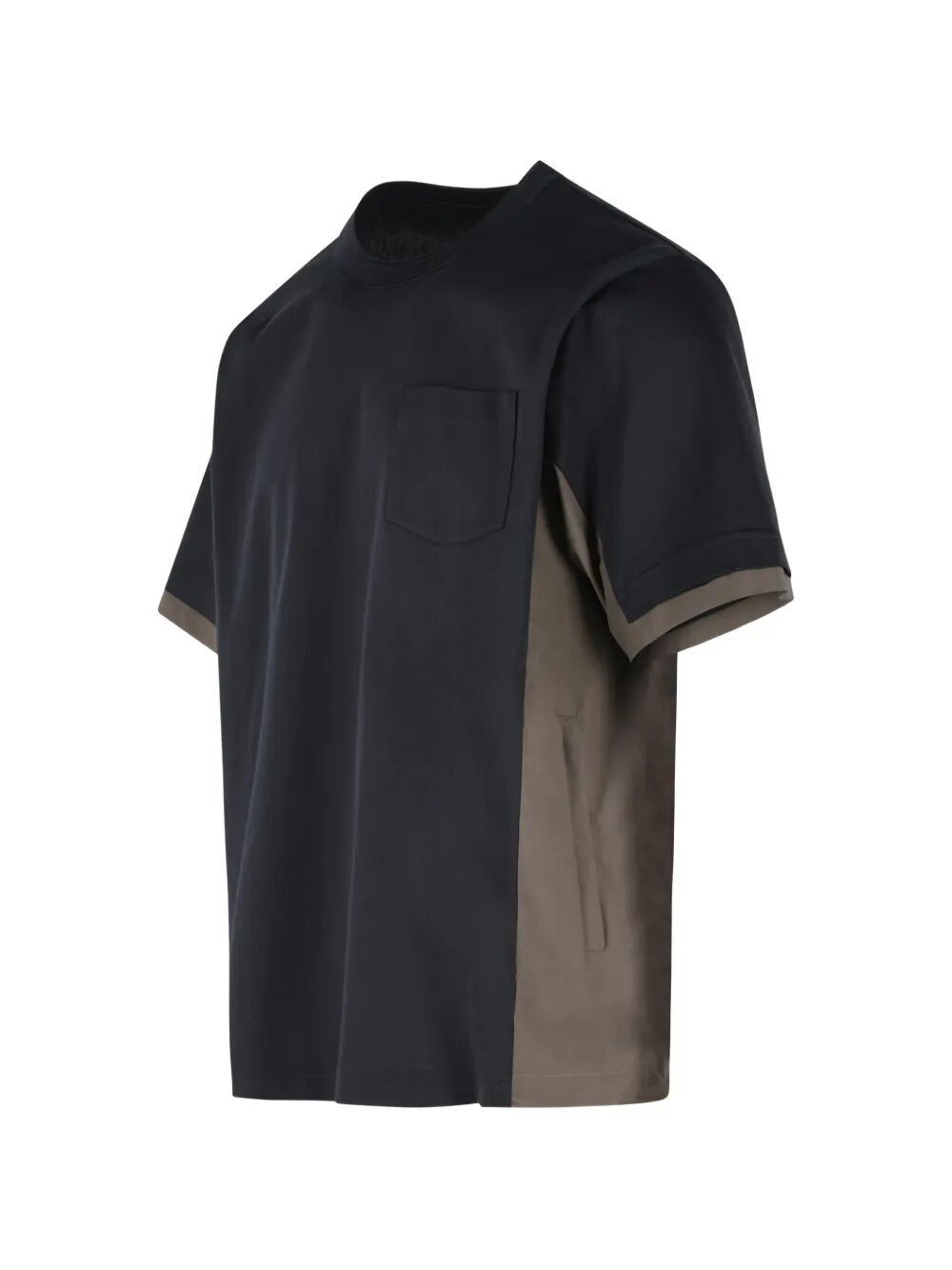 Sacai COTTON TYPEWRITER X COTTON JERSEY T-SHIRT Size US S / EU 44-46 / 1 - 2 Thumbnail