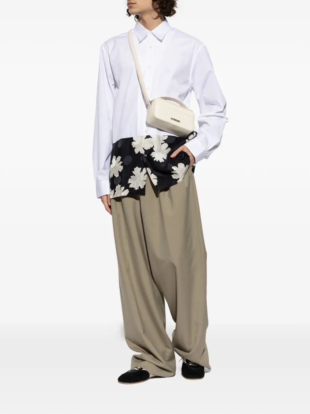 Dries Van Noten "CAPERO" BICOLOR SHIRT Size US S / EU 44-46 / 1 - 5 Thumbnail