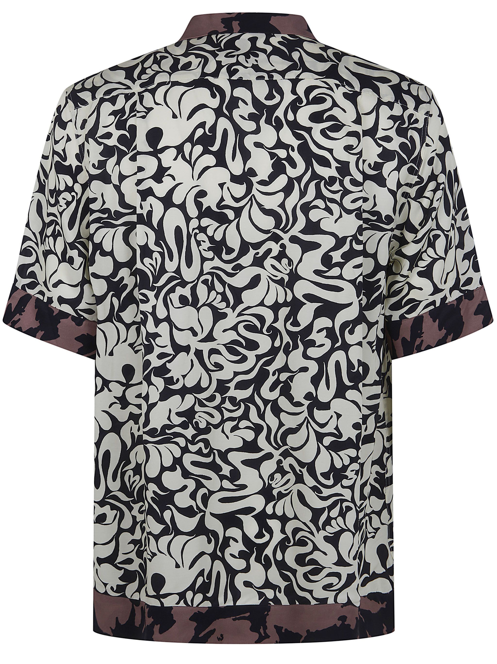 Dries Van Noten "CARLTONE" SHORT SLEEVES PRINT SHIRT Size US M / EU 48-50 / 2 - 7 Thumbnail
