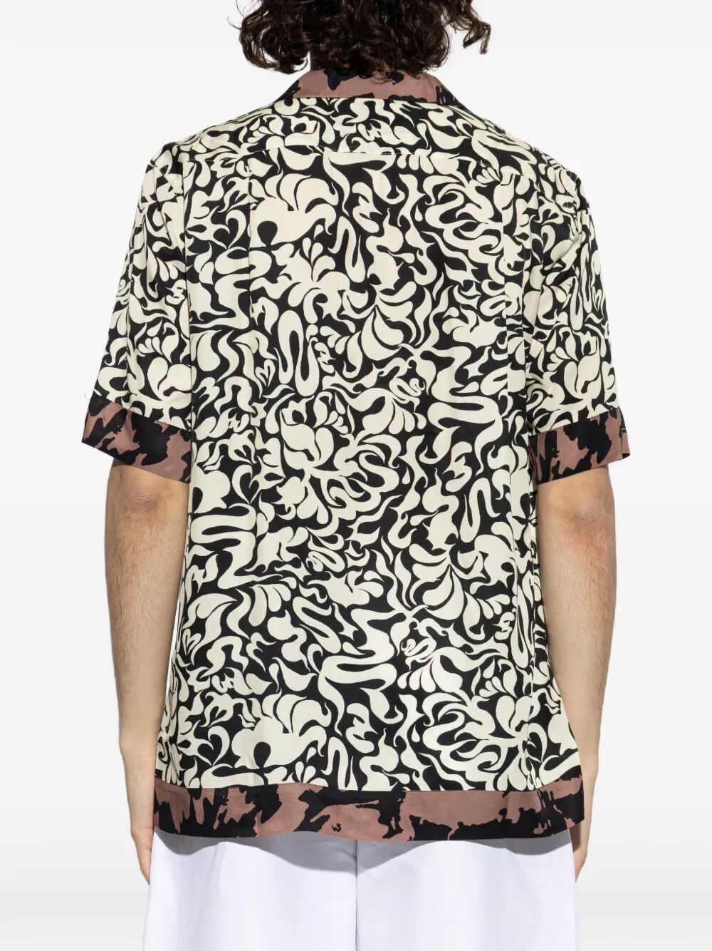 Dries Van Noten "CARLTONE" SHORT SLEEVES PRINT SHIRT Size US L / EU 52-54 / 3 - 5 Thumbnail