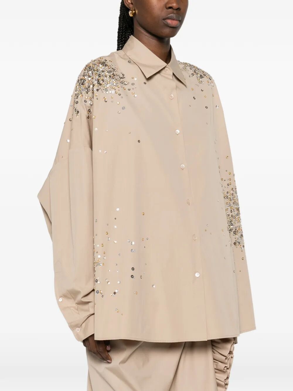 Dries Van Noten "CASIA" EMBROIDERED SHIRT Size S / US 4 / IT 40 - 3 Thumbnail
