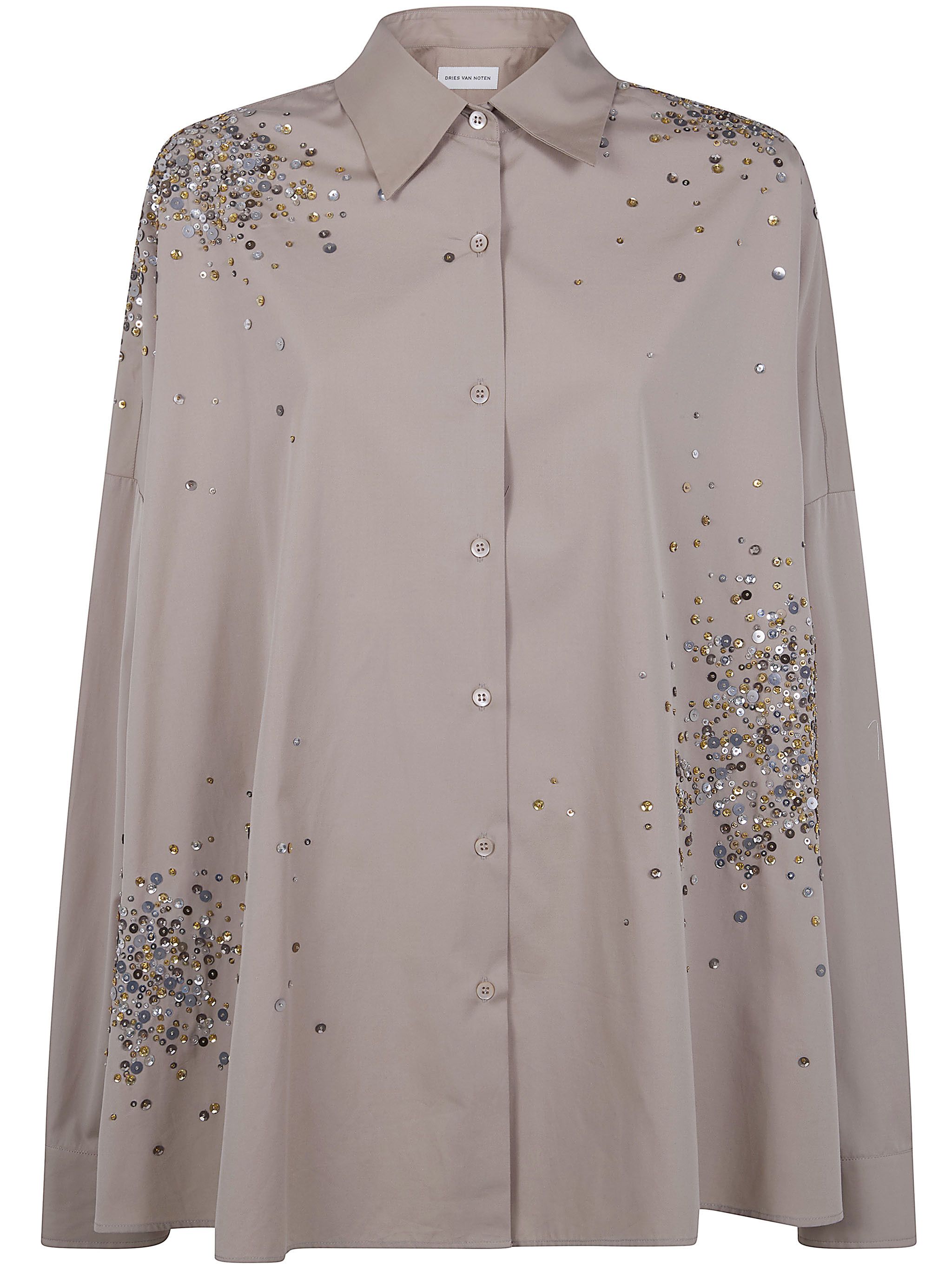 Dries Van Noten "CASIA" EMBROIDERED SHIRT Size XS / US 0-2 / IT 36-38 - 6 Thumbnail