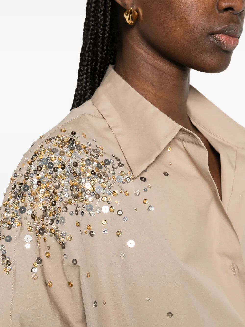 Dries Van Noten "CASIA" EMBROIDERED SHIRT Size XS / US 0-2 / IT 36-38 - 2 Thumbnail