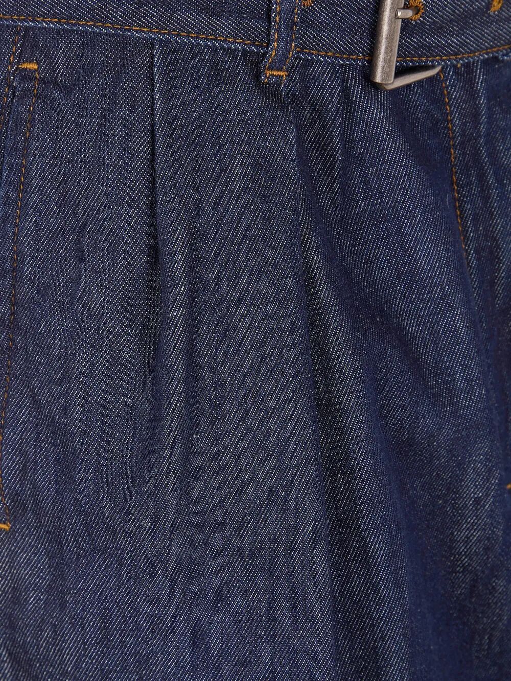 Dries Van Noten "PEACHES BIS" DENIM BERMUDA SHORT Size 28" / US 6 / IT 42 - 3 Thumbnail