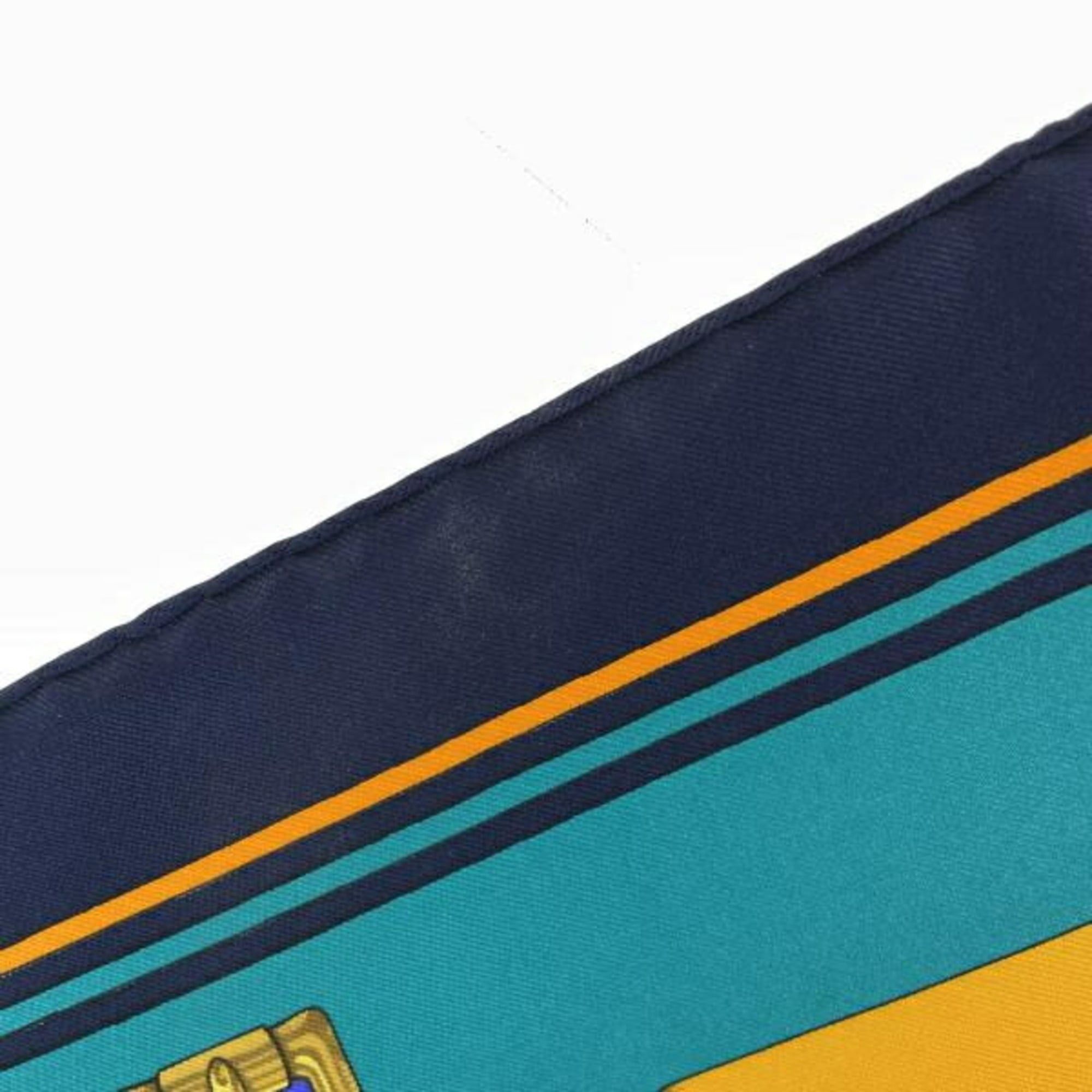 Hermes Hermes silk scarf, Les Sangles, multicolor. Size ONE SIZE - 8 Thumbnail