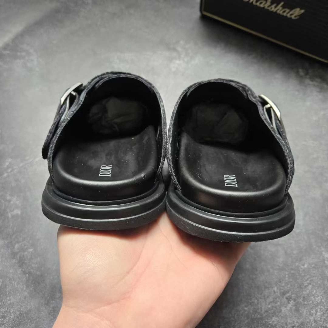 Balenciaga Balenciaga Leather Gold Sandals 41 Men Size US 8.5 / EU 41-42 - 3 Thumbnail