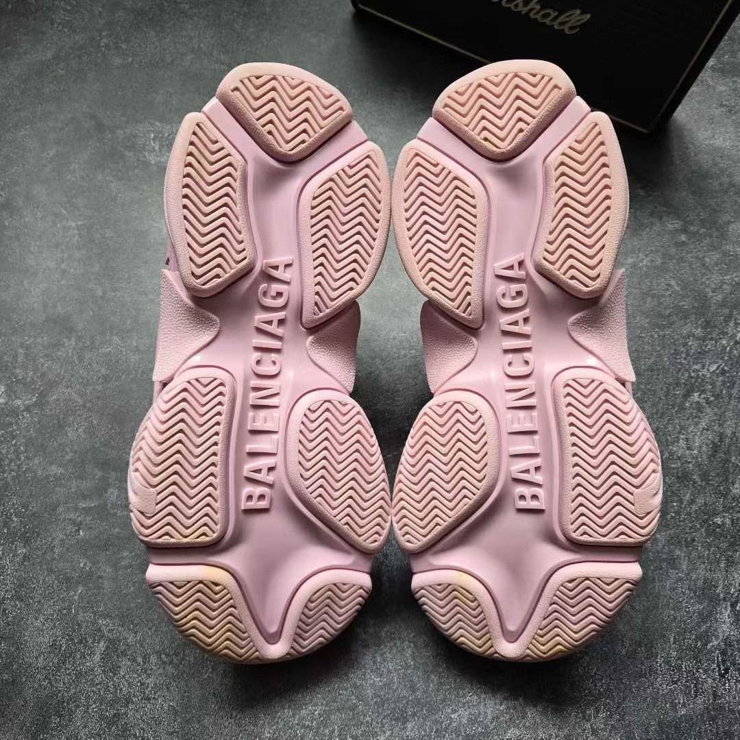Balenciaga Balenciaga Pink Lowtop Sneakers S Women Size US 6 / IT 36 - 7 Thumbnail