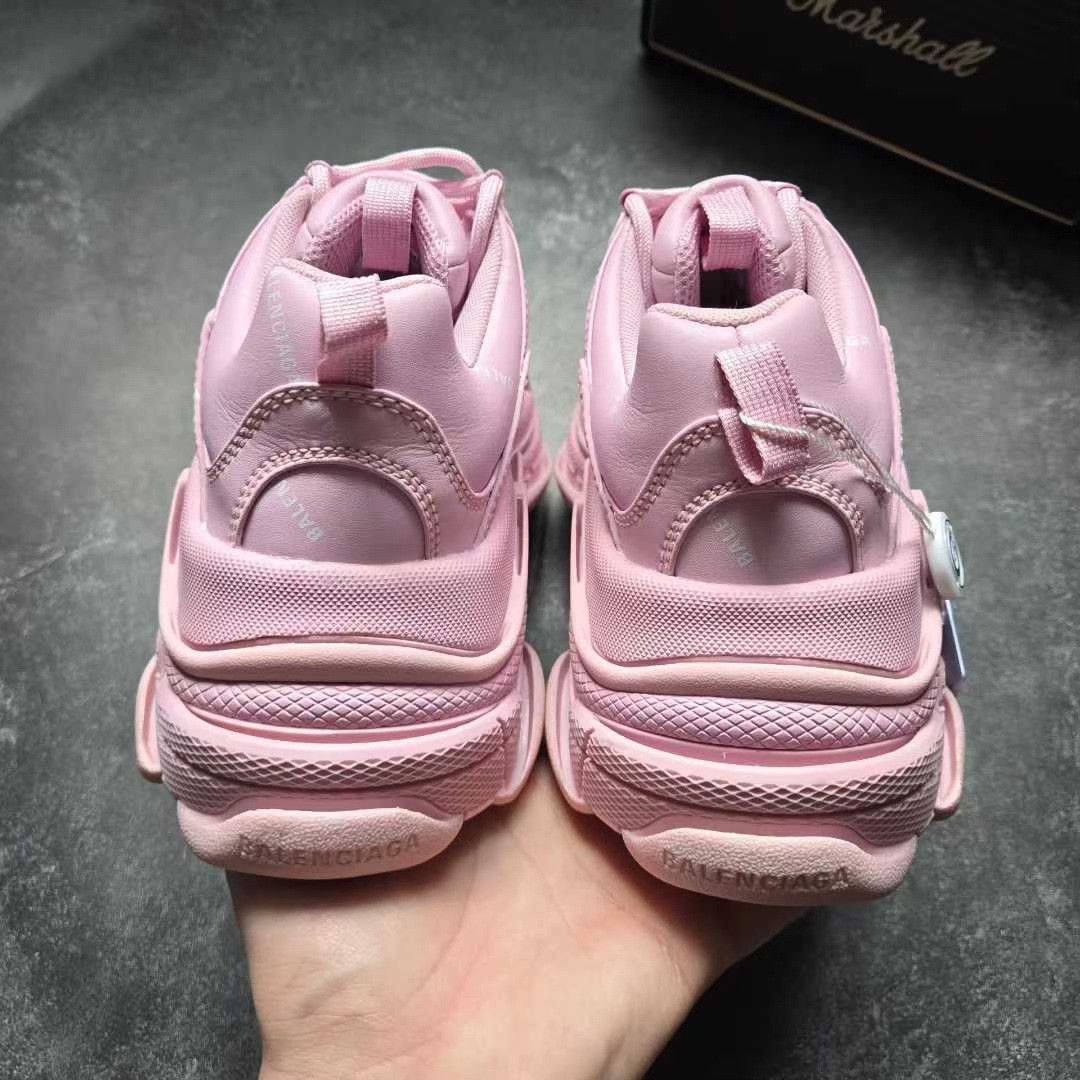 Balenciaga Balenciaga Pink Lowtop Sneakers S Women Size US 6 / IT 36 - 3 Thumbnail