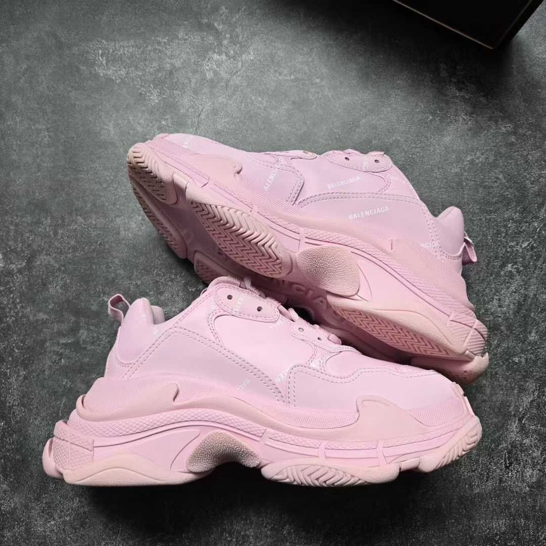 Balenciaga Balenciaga Pink Lowtop Sneakers S Women Size US 6 / IT 36 - 9 Thumbnail