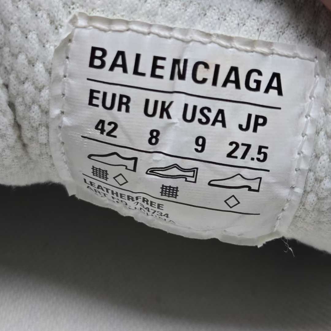 Balenciaga Balenciaga Beige Lowtop Sneakers XXXL Men Size US 10 / EU 43 - 5 Thumbnail