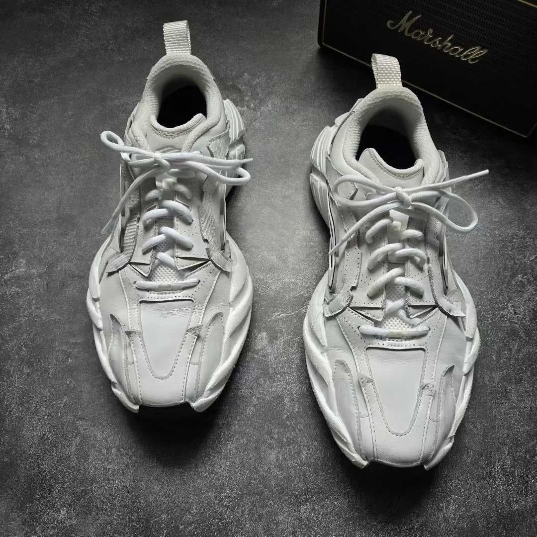Balenciaga Balenciaga White Lowtop Sneakers 43 Men Size US 10 / EU 43 - 2 Thumbnail