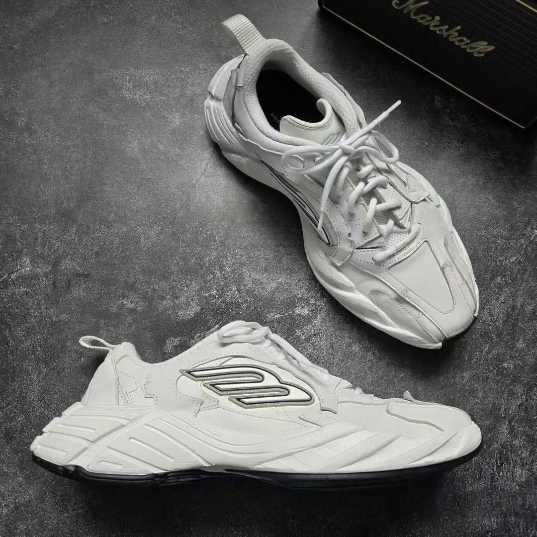 Balenciaga Balenciaga White Lowtop Sneakers 43 Men Size US 10 / EU 43 - 6 Thumbnail