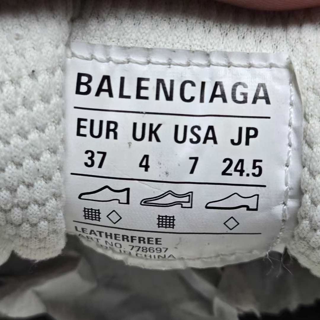 Balenciaga Balenciaga White Lowtop Sneakers XXXL Women Size US 8 / IT 38 - 5 Thumbnail