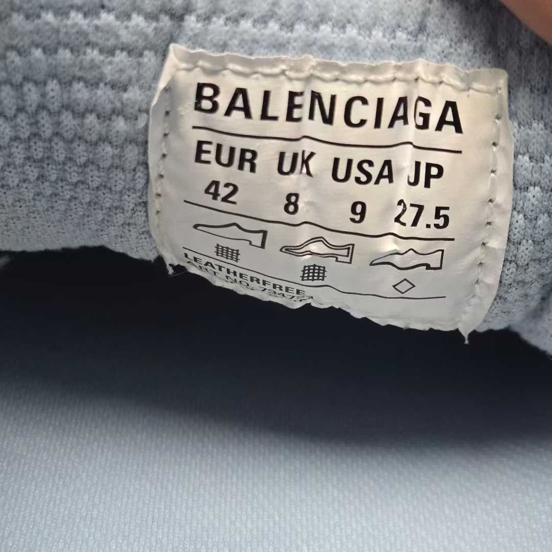 Balenciaga Balenciaga Denim Blue Lowtop Sneakers XXXL Men Size US 10 / EU 43 - 5 Thumbnail