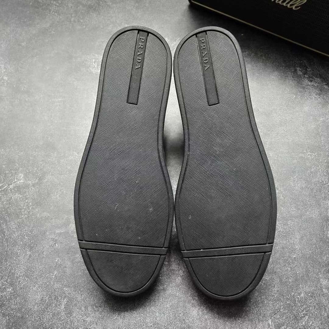 Balenciaga Balenciaga Leather Black Lowtop Sneakers 9 Men Size US 9 / EU 42 - 7 Thumbnail