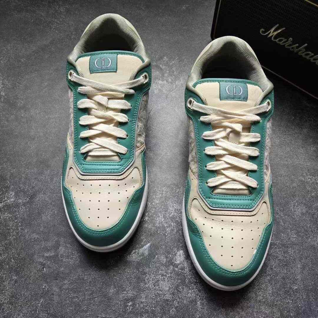 Balenciaga Balenciaga Green Lowtop Sneakers 27 Men Size US 10 / EU 43 - 2 Thumbnail