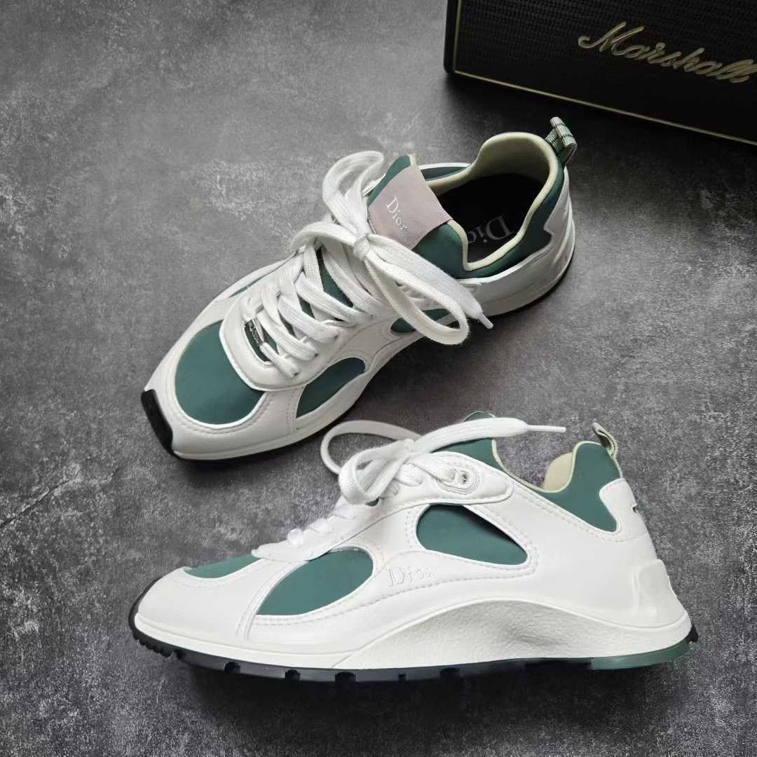 Balenciaga Balenciaga Green Lowtop Sneakers 26 Men Size US 10 / EU 43 - 4 Thumbnail