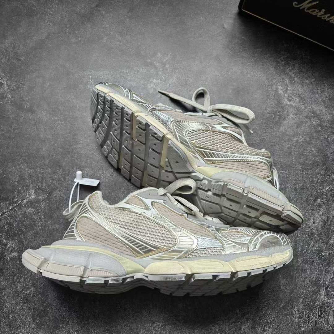 Balenciaga Balenciaga Beige Lowtop Sneakers XXXL Men Size US 10 / EU 43 - 8 Thumbnail