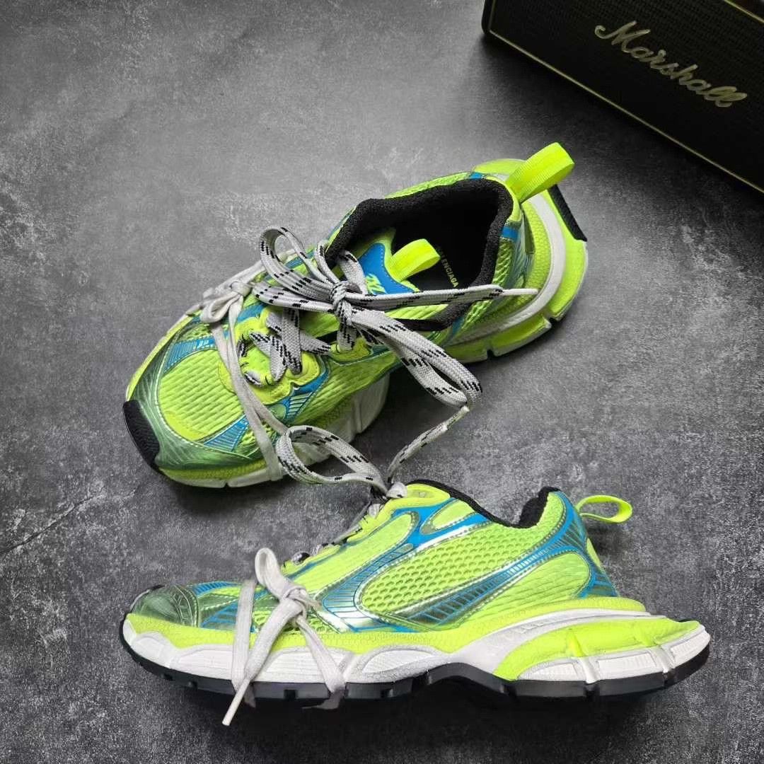 Balenciaga Balenciaga Green Lowtop Sneakers XXXL Men Size US 10 / EU 43 - 4 Thumbnail