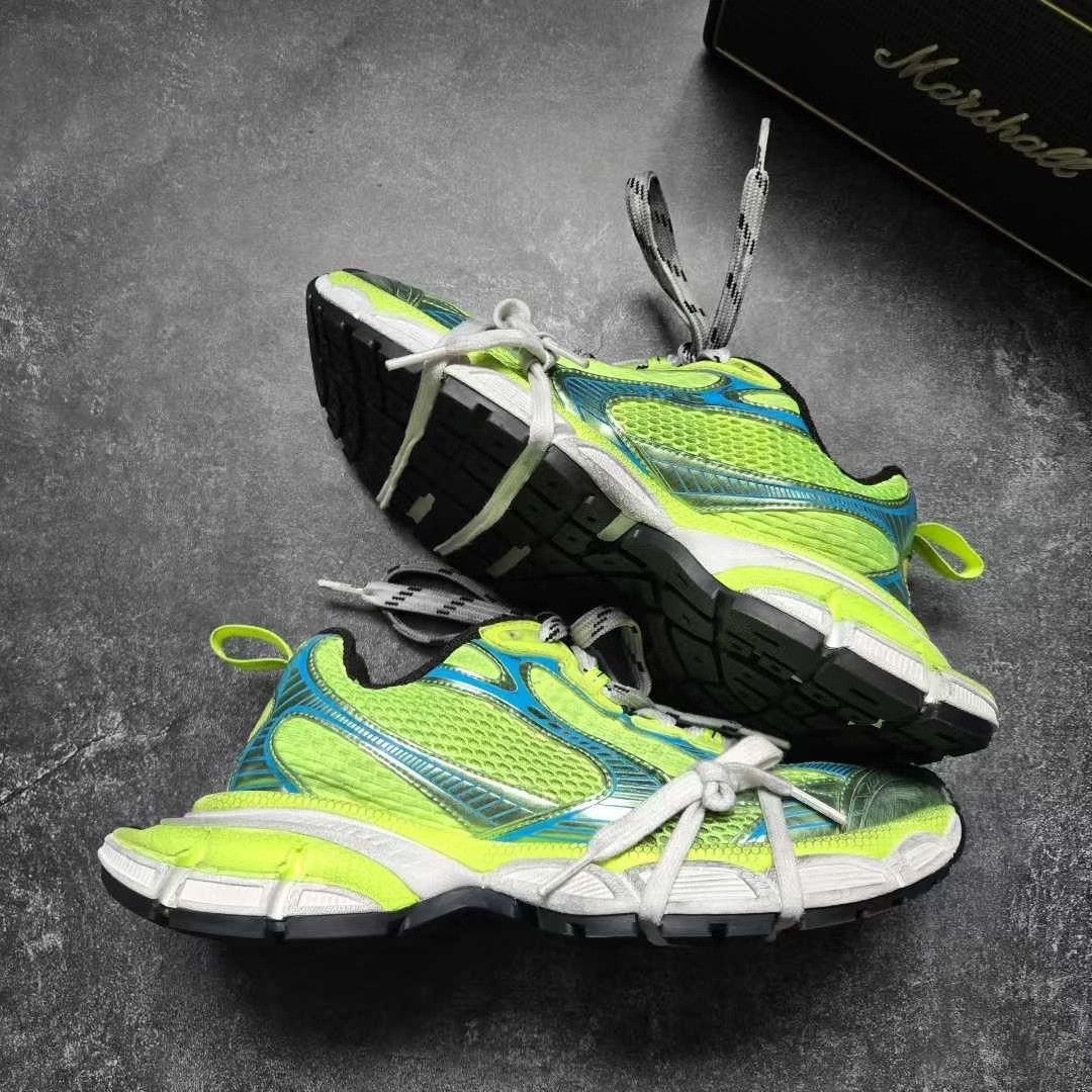 Balenciaga Balenciaga Green Lowtop Sneakers XXXL Men Size US 10 / EU 43 - 8 Thumbnail