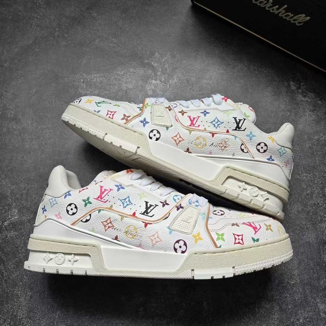 Louis Vuitton Louis Vuitton Training White Lowtop Sneakers 41 Men Size US 8.5 / EU 41-42 - 8 Thumbnail
