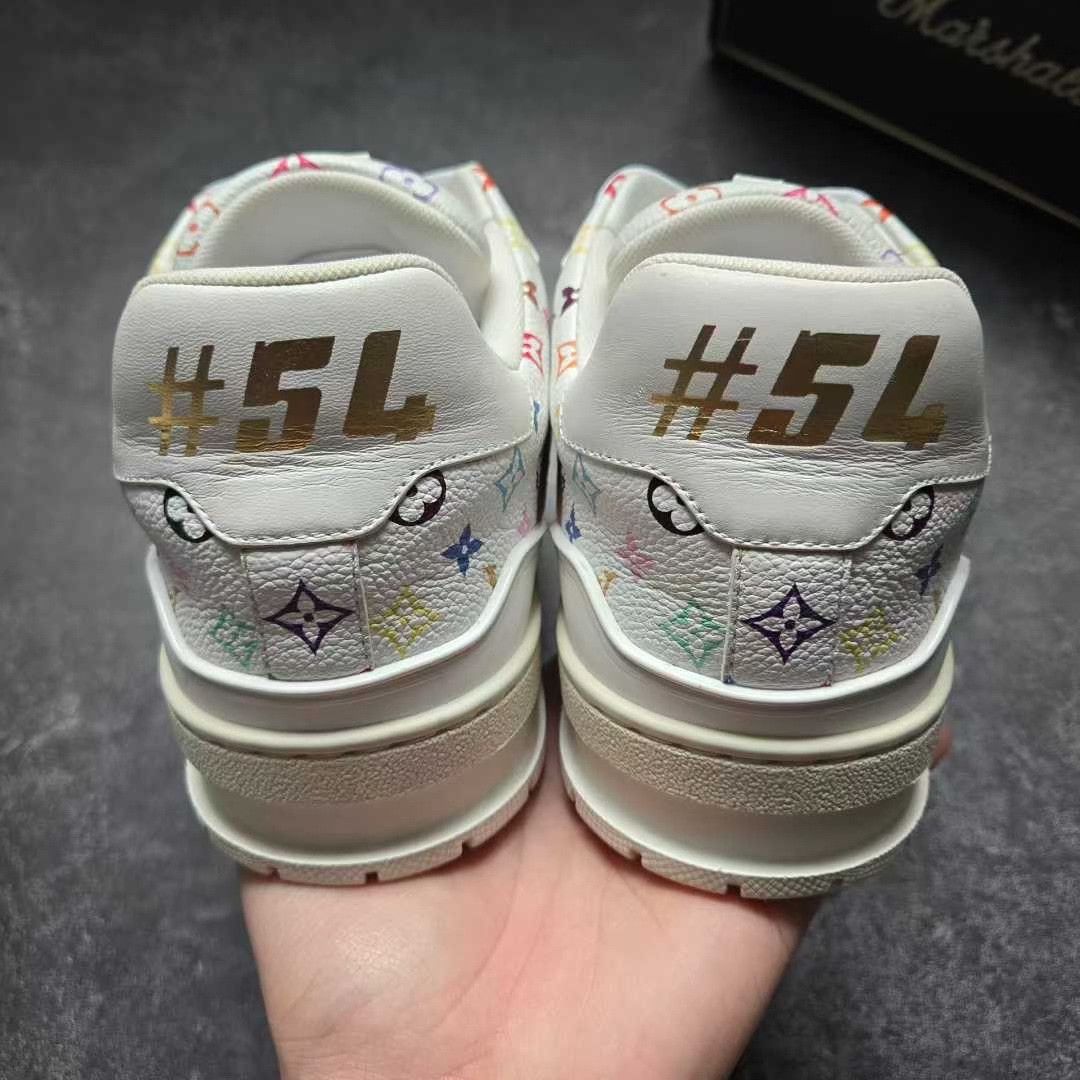Louis Vuitton Louis Vuitton Training White Lowtop Sneakers 41 Men Size US 8.5 / EU 41-42 - 3 Thumbnail