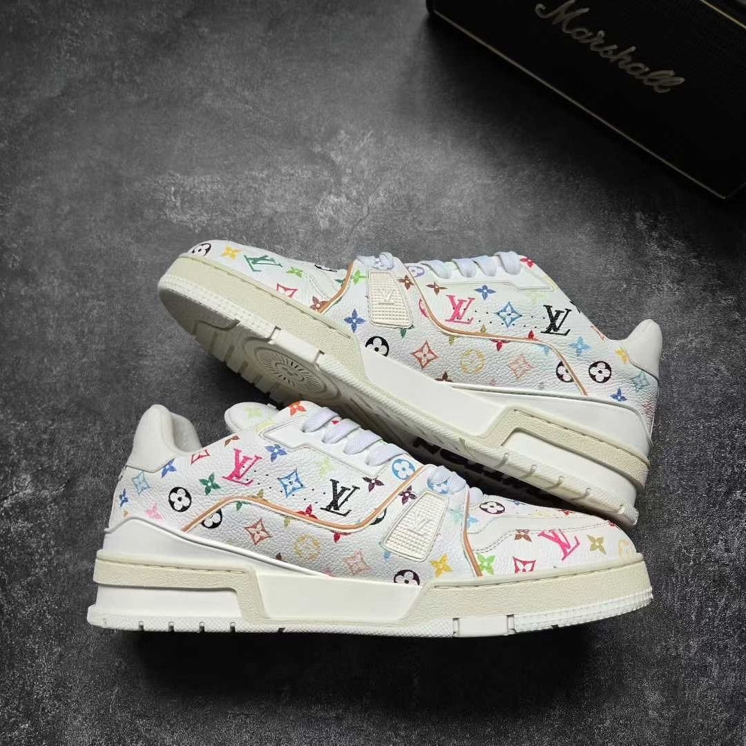 Louis Vuitton Louis Vuitton Training White Lowtop Sneakers 41 Men Size US 8.5 / EU 41-42 - 9 Thumbnail