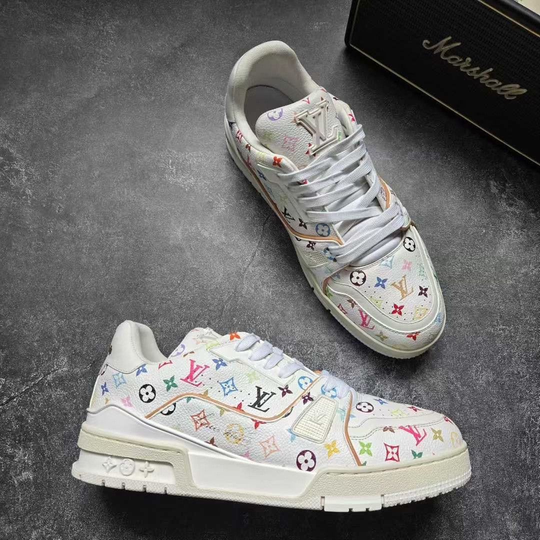 Louis Vuitton Louis Vuitton Training White Lowtop Sneakers 41 Men Size US 8.5 / EU 41-42 - 6 Thumbnail