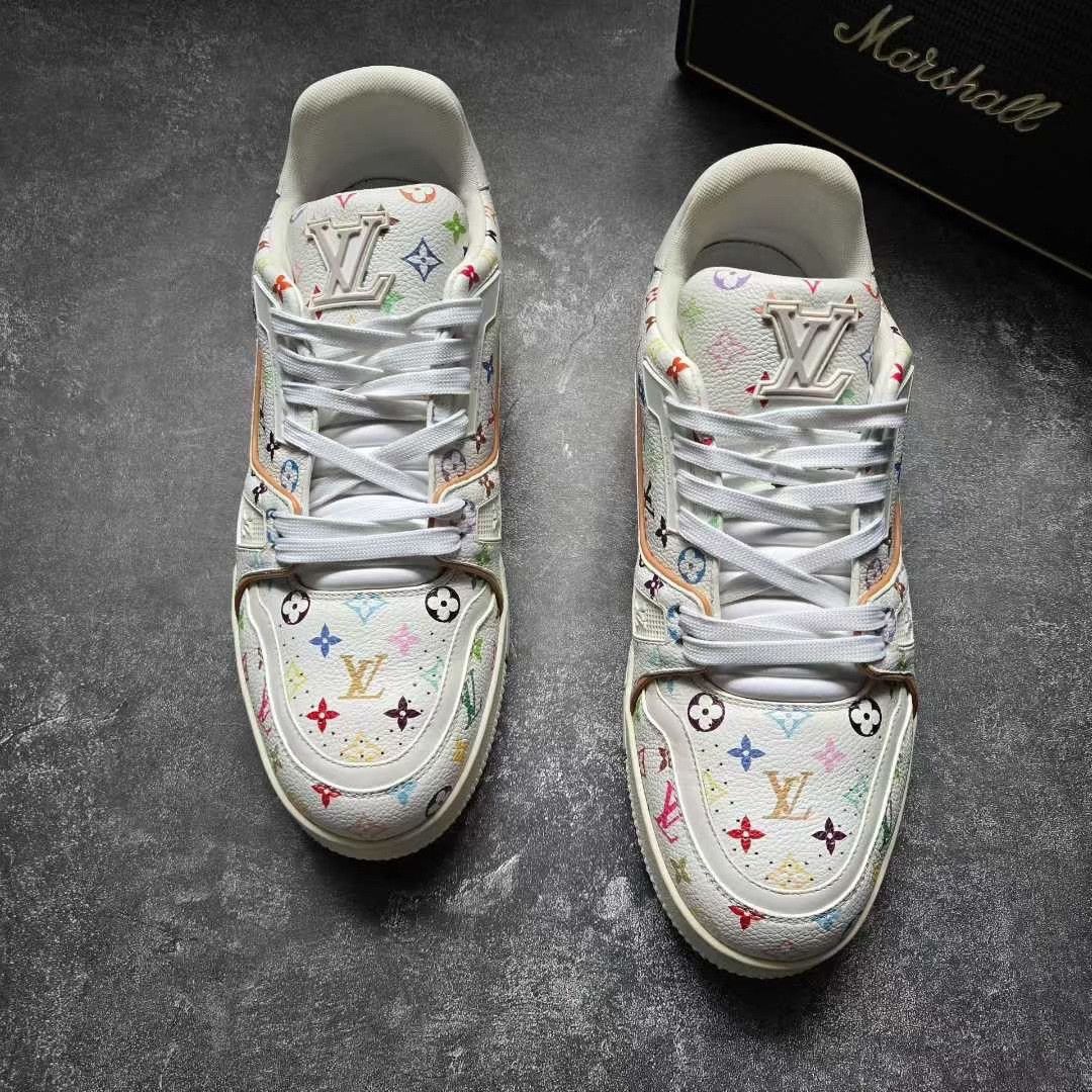 Louis Vuitton Louis Vuitton Training White Lowtop Sneakers 41 Men Size US 8.5 / EU 41-42 - 2 Thumbnail
