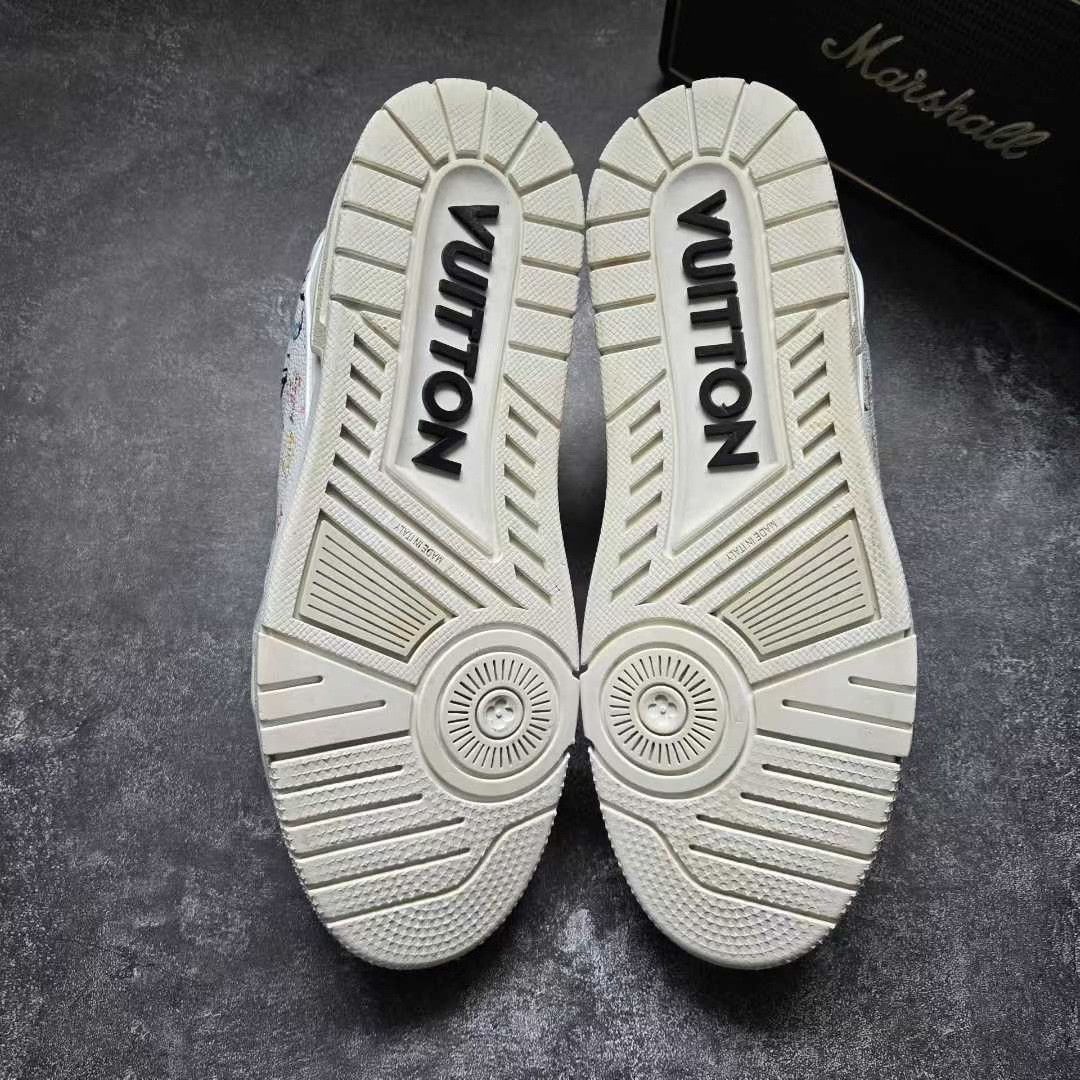 Louis Vuitton Louis Vuitton Training White Lowtop Sneakers 41 Men Size US 8.5 / EU 41-42 - 7 Thumbnail
