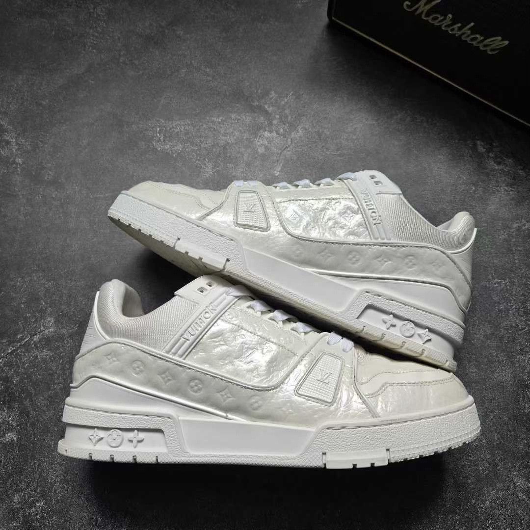 Louis Vuitton Louis Vuitton Training White Lowtop Sneakers 41 Men Size US 8.5 / EU 41-42 - 8 Thumbnail