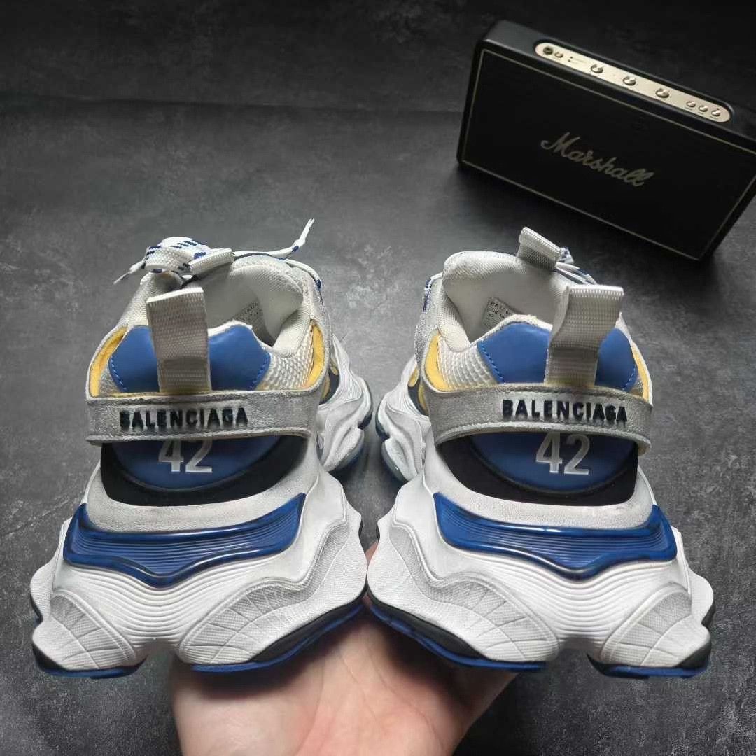 Balenciaga Balenciaga Cargo Blue Lowtop Sneakers 42 Men Size US 9 / EU 42 - 3 Thumbnail