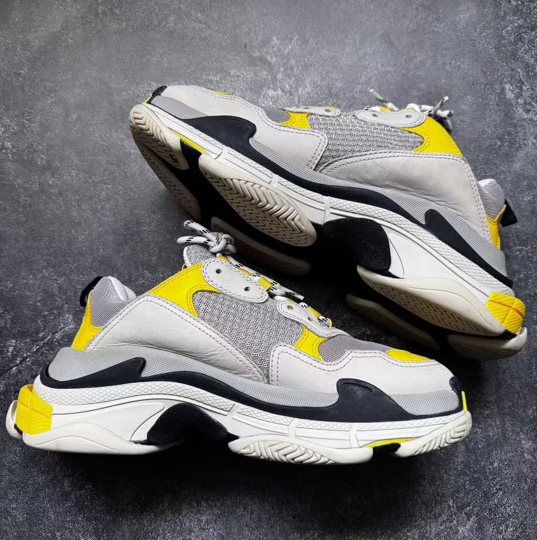 Balenciaga Balenciaga Patchwork Multi Lowtop Sneakers 42 Men Size US 9 / EU 42 - 4 Thumbnail