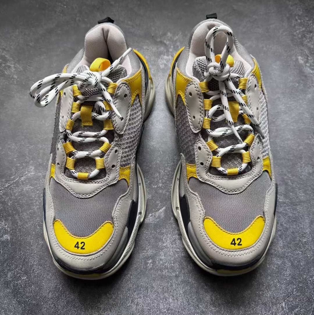 Balenciaga Balenciaga Patchwork Multi Lowtop Sneakers 42 Men Size US 9 / EU 42 - 2 Thumbnail