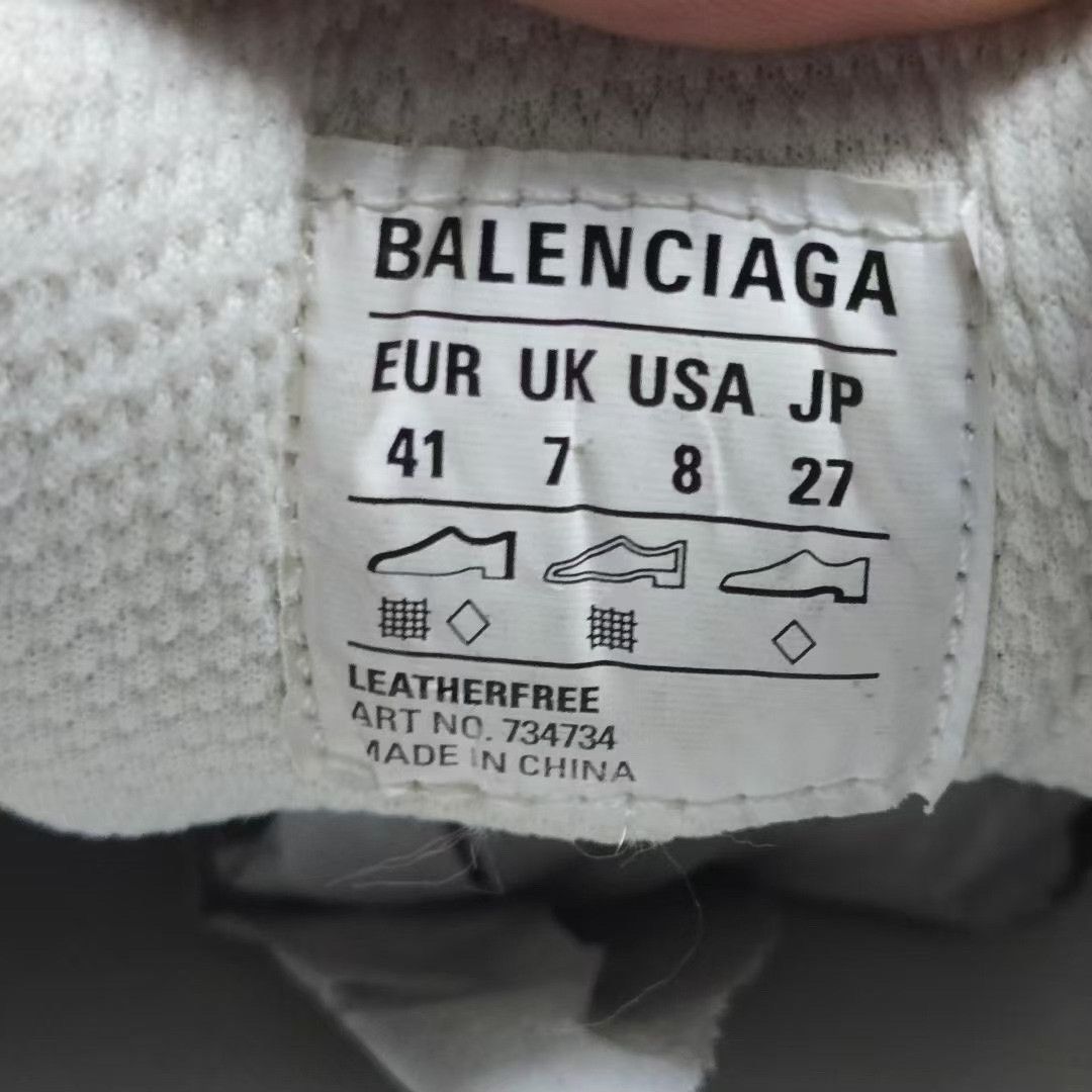 Balenciaga Balenciaga Beige Lowtop Sneakers XXXL Men Size US 10 / EU 43 - 4 Thumbnail