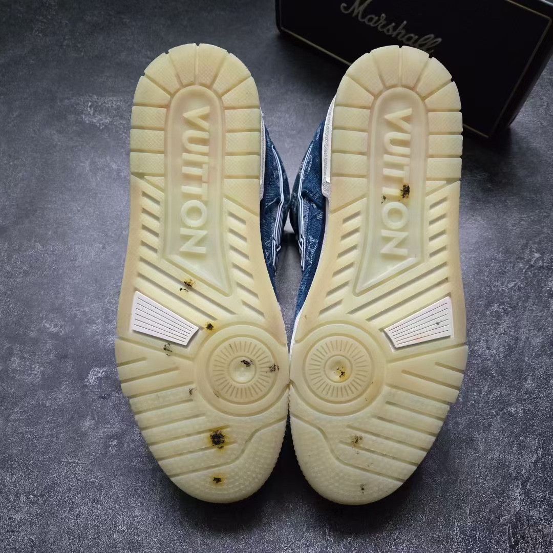 Louis Vuitton Louis Vuitton Training Gold Lowtop Sneakers 40 Men Size US 7.5 / EU 40-41 - 6 Thumbnail